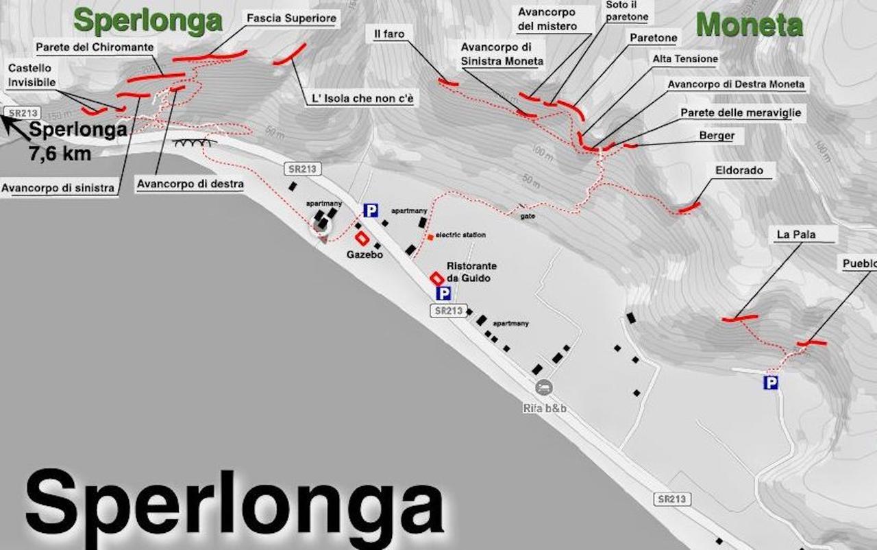 Apartmán Flat Low Cost Sperlonga Exteriér fotografie